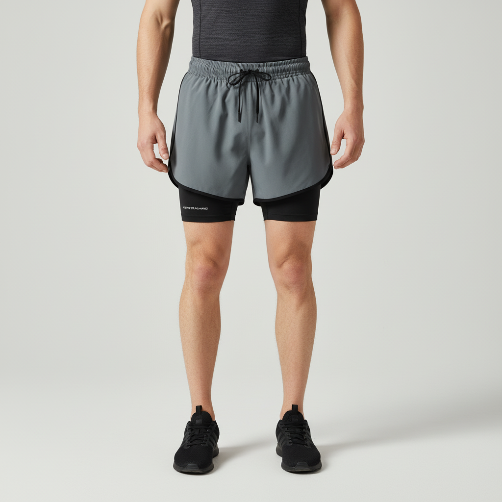 Nordspur | AeroStride Two Layer Athletic Shorts