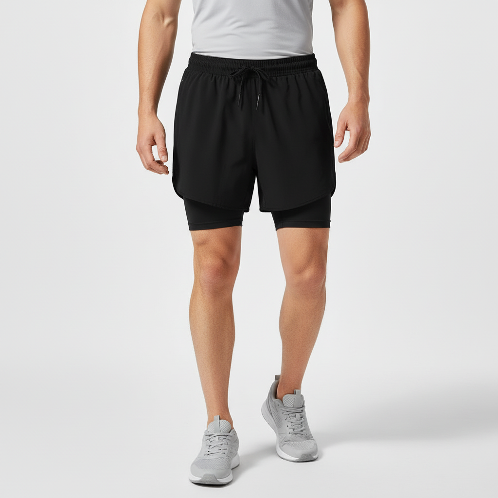Nordspur | AeroStride Two Layer Athletic Shorts