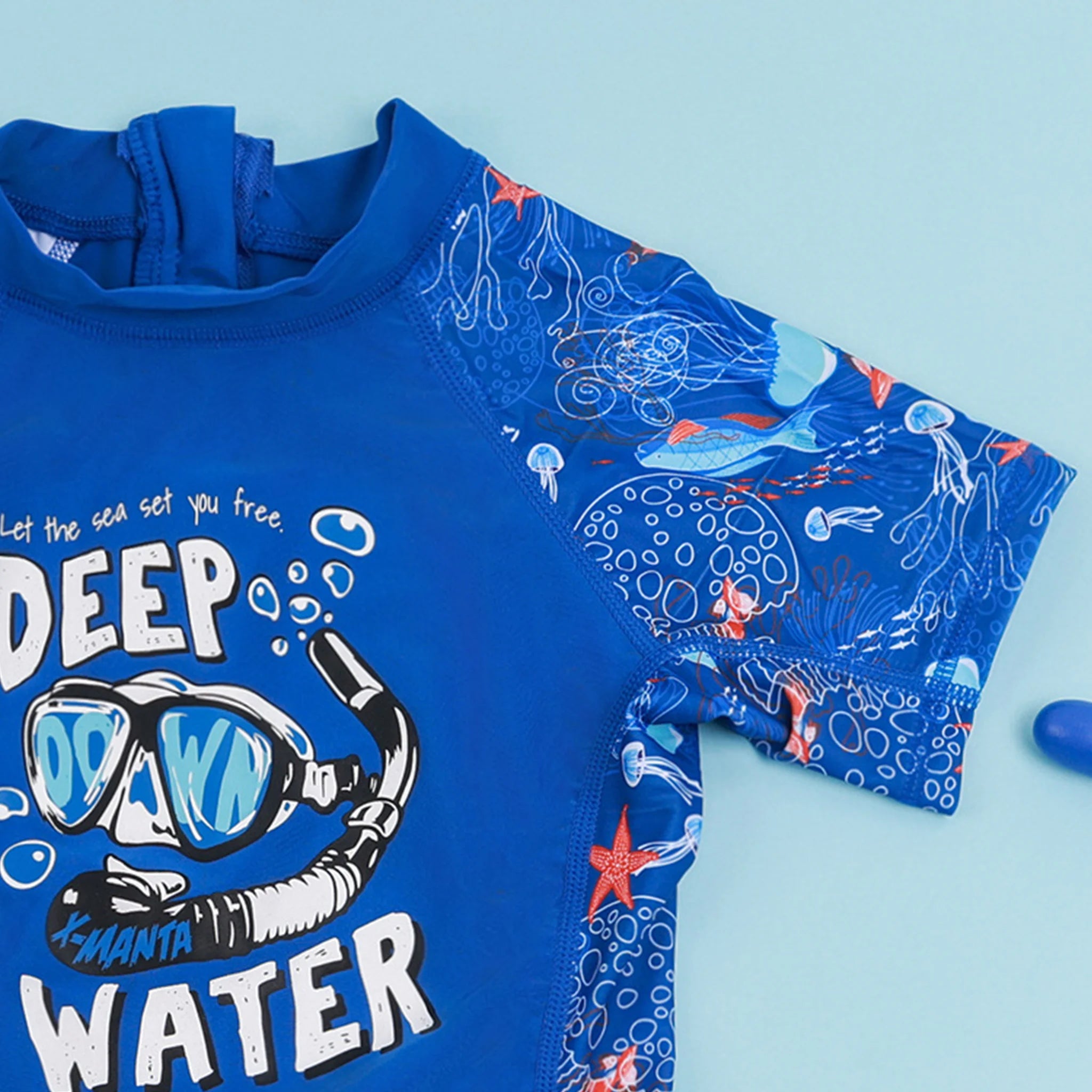 Nordspur | Aqualexy Short Sleeve Kids Swimsuit