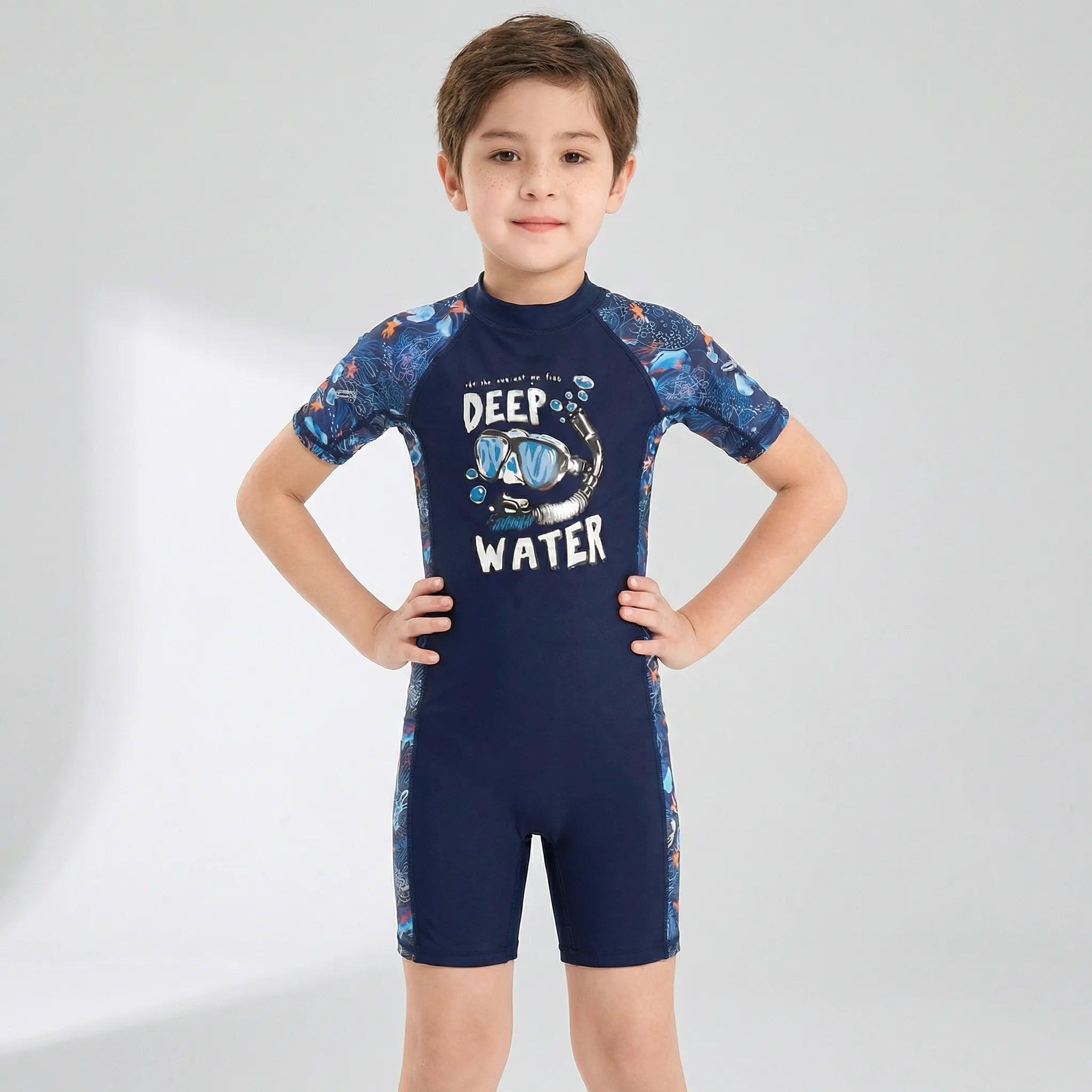 Nordspur | Aqualexy Short Sleeve Kids Swimsuit