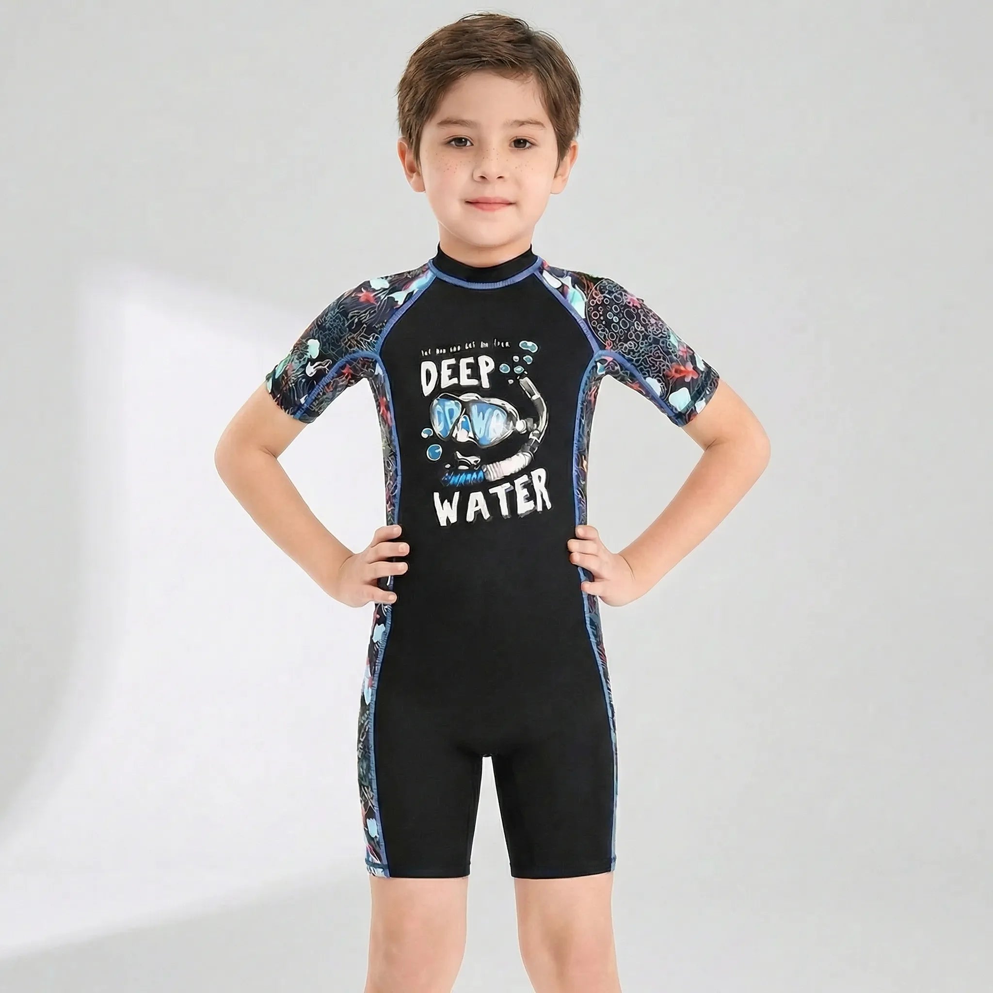 Nordspur | Aqualexy Short Sleeve Kids Swimsuit