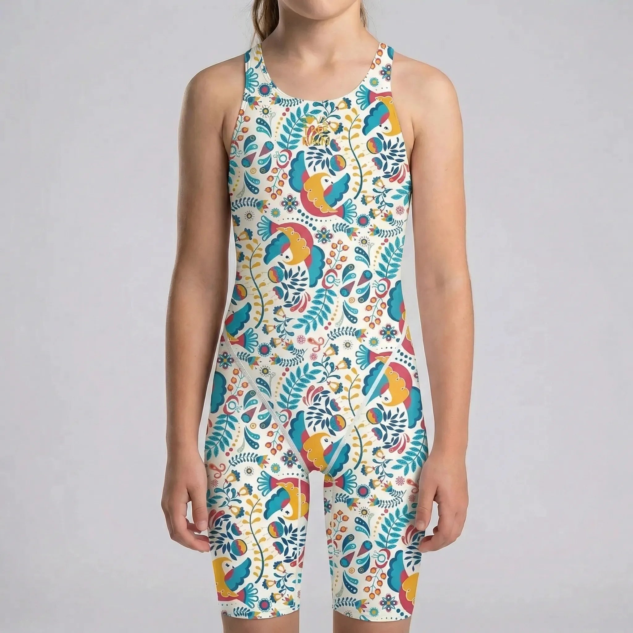 Nordspur | Aqualina Girls Knee Length Racerback Suit