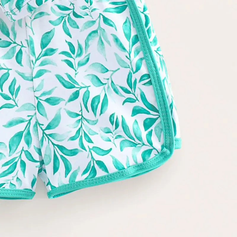 Nordspur | Aquarella Long Sleeve Two Piece Swim Set