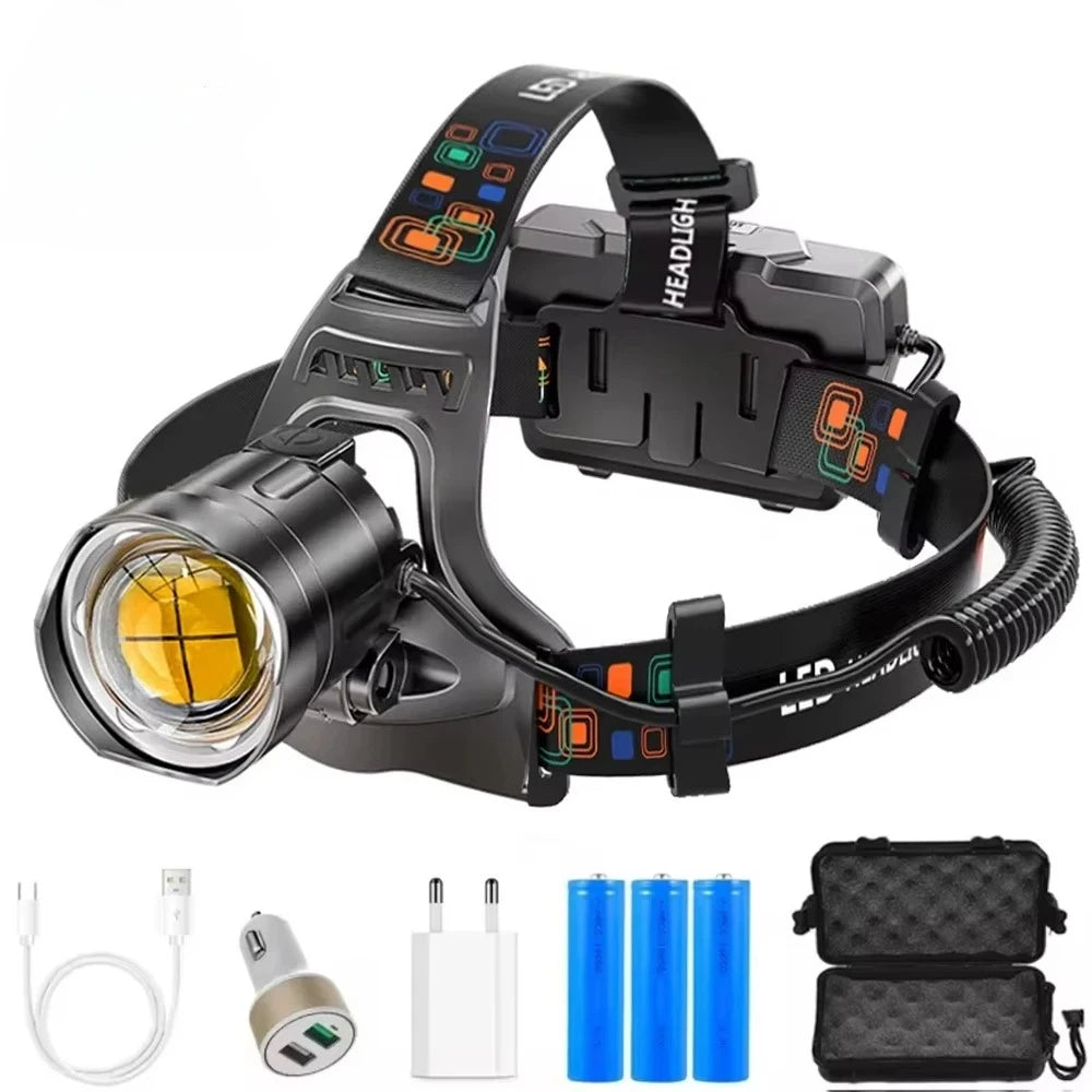 Nordspur | Brightara Zoomable Rechargeable Headlamp