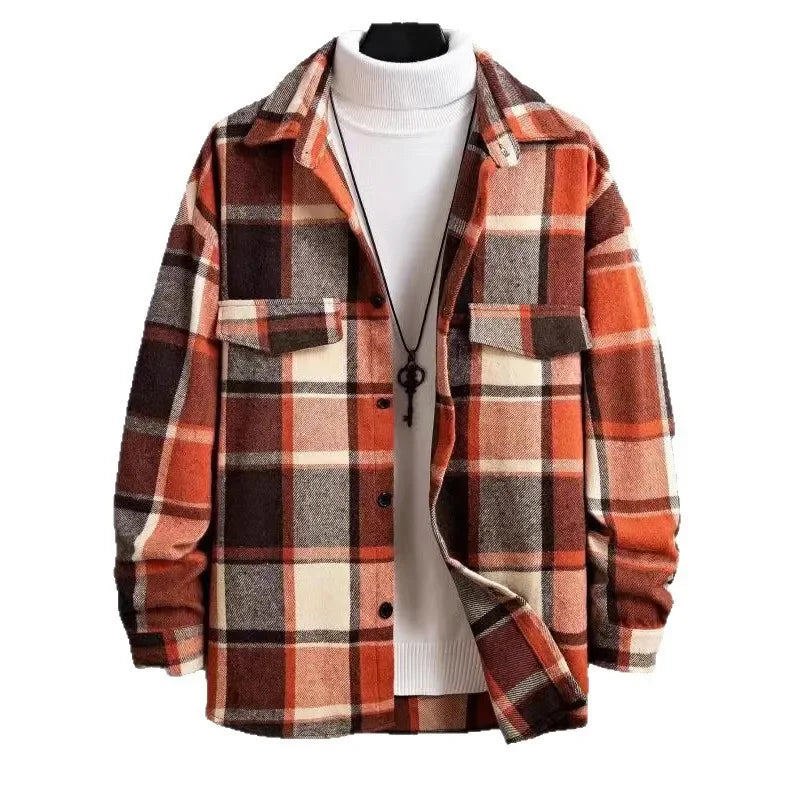 Nordspur | Brushed Plaid Button Shirt