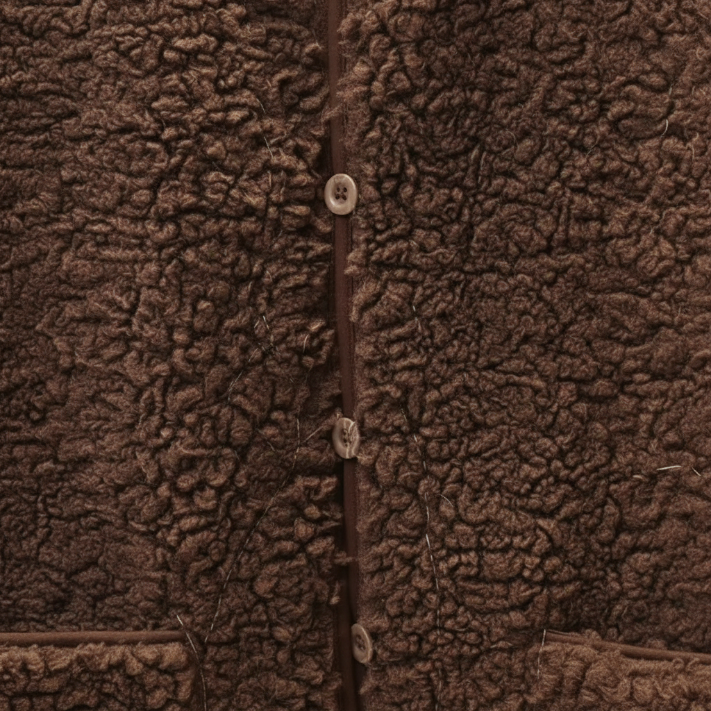 Nordspur | Button Front Sherpa Vest