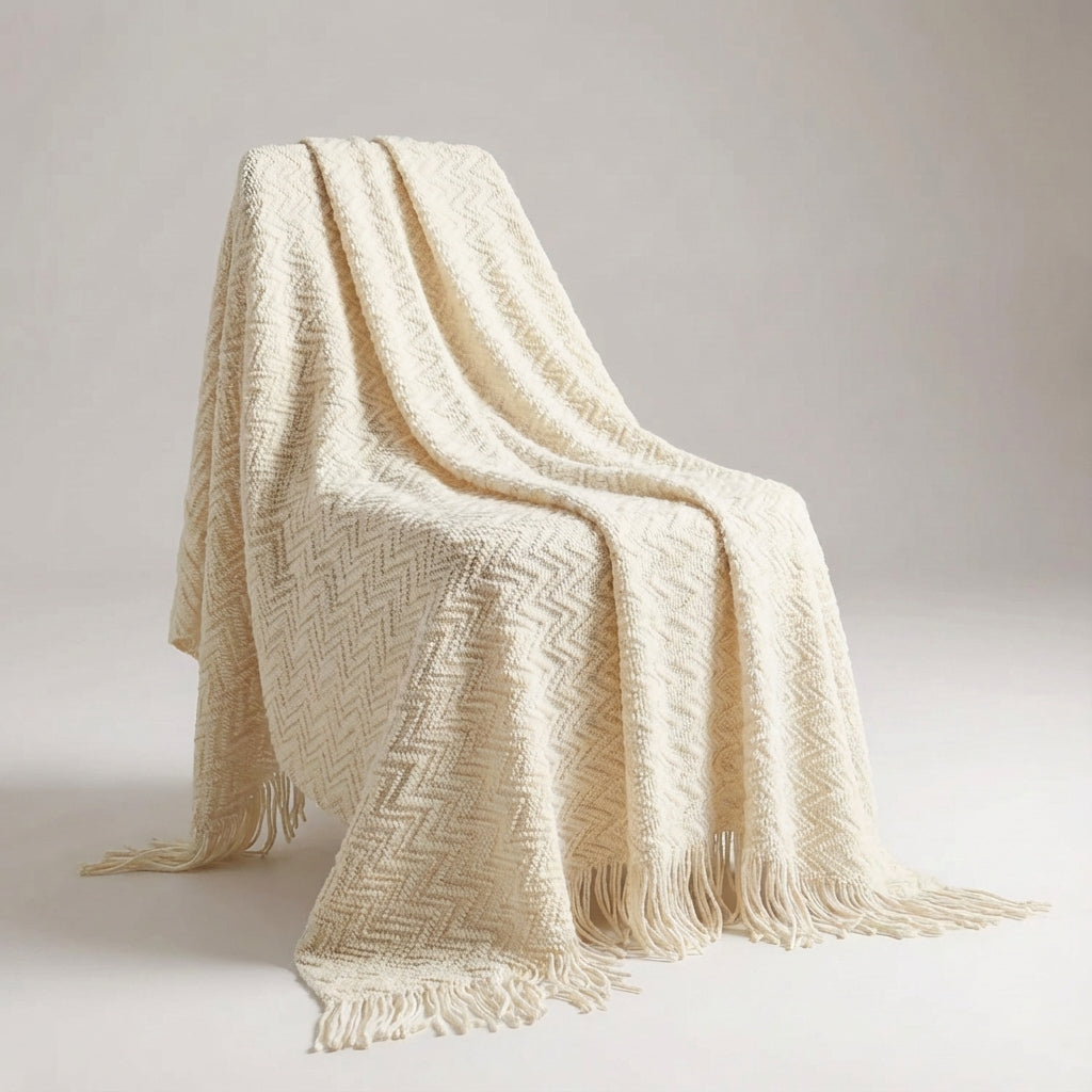 Nordspur | CasaVello Colorful Knit Throw Blanket