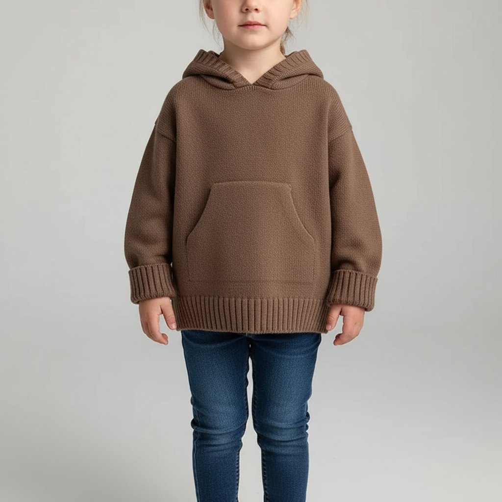 Nordspur | Children Hooded Knit Pullover