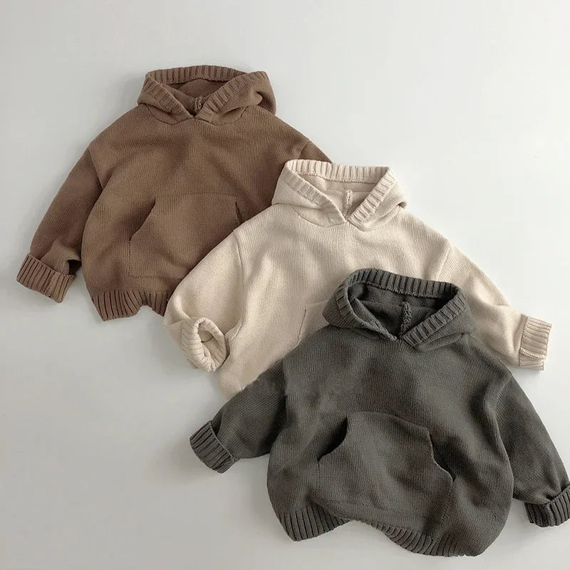 Nordspur | Children Hooded Knit Pullover
