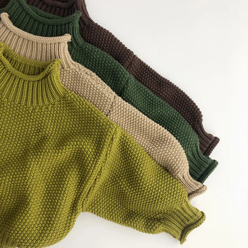 Nordspur | Children Ribbed Turtleneck Sweater