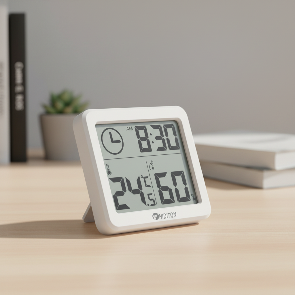 Nordspur | Chroniva Digital Desk And Wall Clock