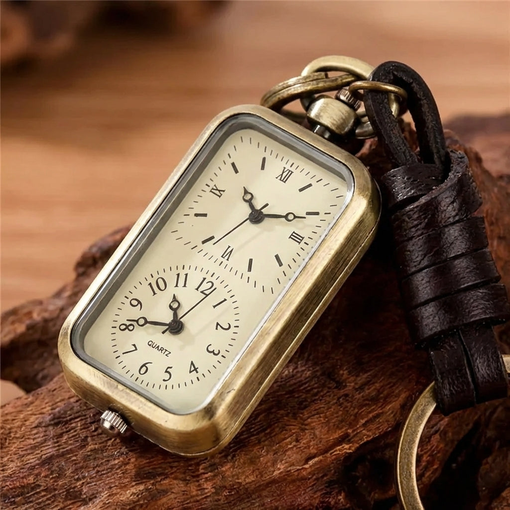 Nordspur | Chronolette Retro Square Pendant Watch