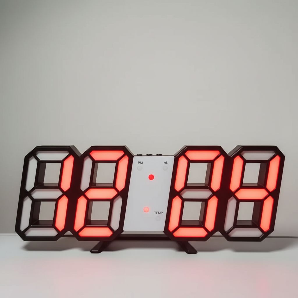 Nordspur | Chronova Modern LED Digital Wall Clock