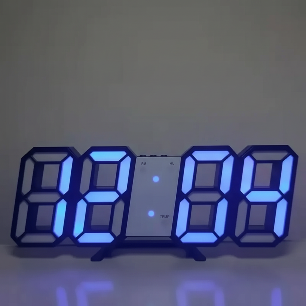 Nordspur | Chronova Modern LED Digital Wall Clock