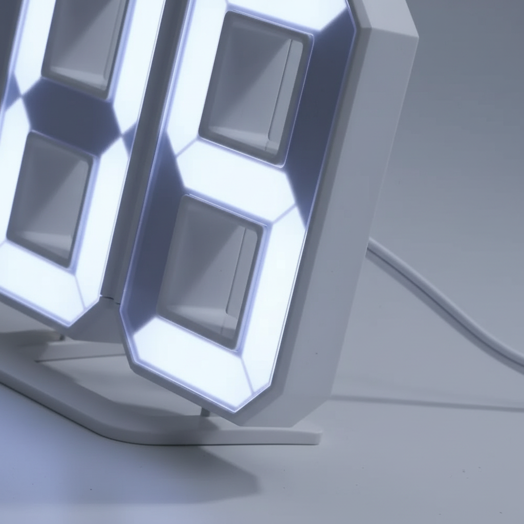 Nordspur | Chronova Modern LED Digital Wall Clock