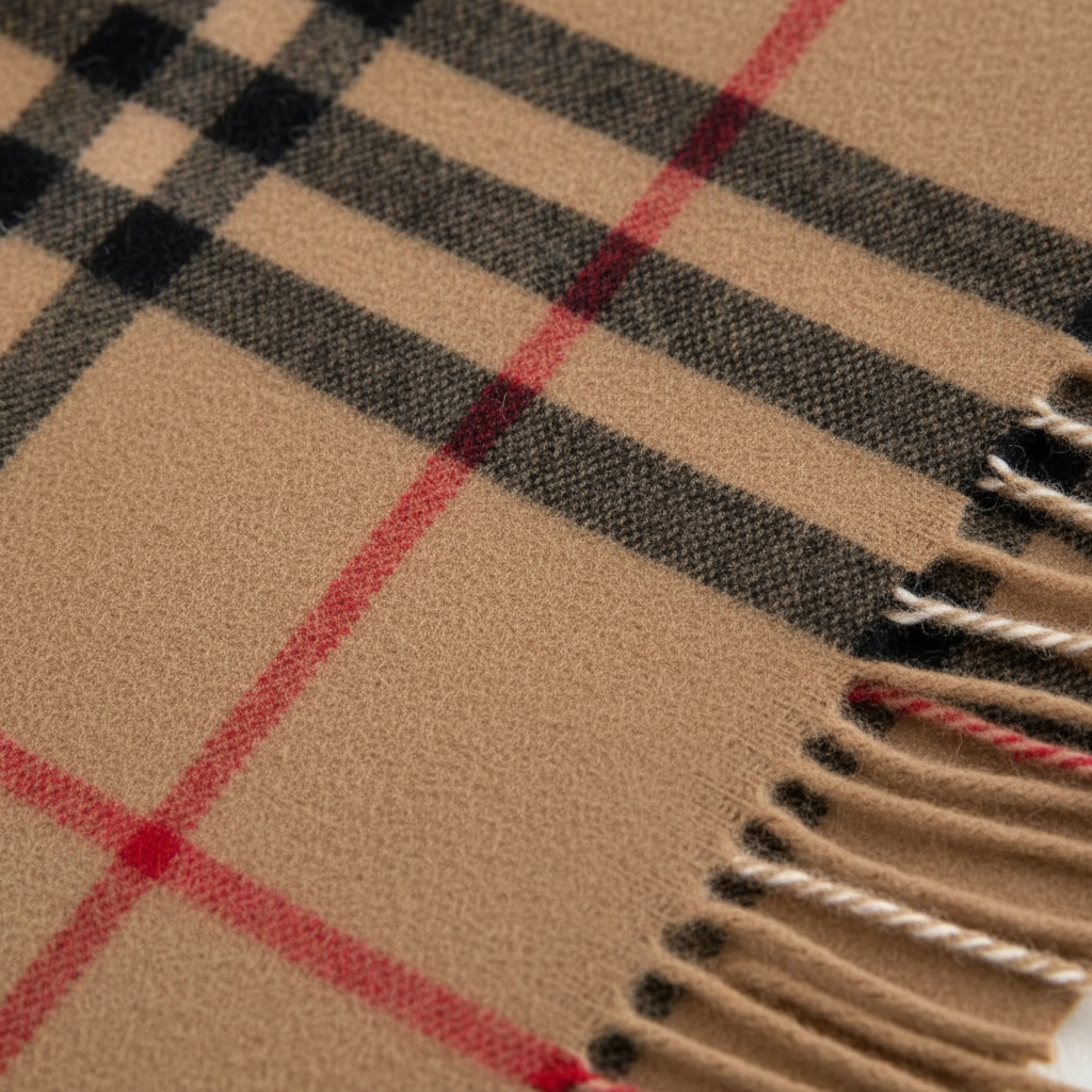 Nordspur | Classic Checkered Wool Feel Scarf