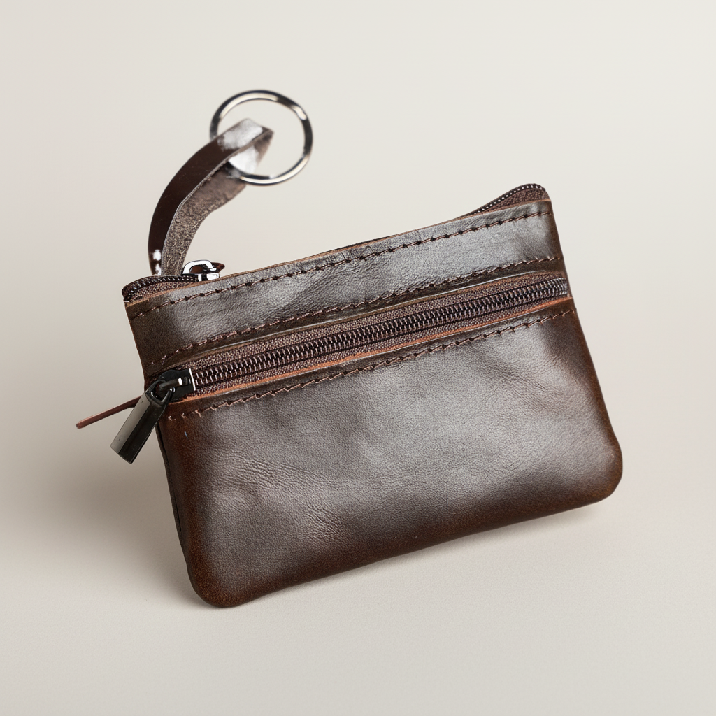 Nordspur | Cordvyn Compact Zip Coin Wallet