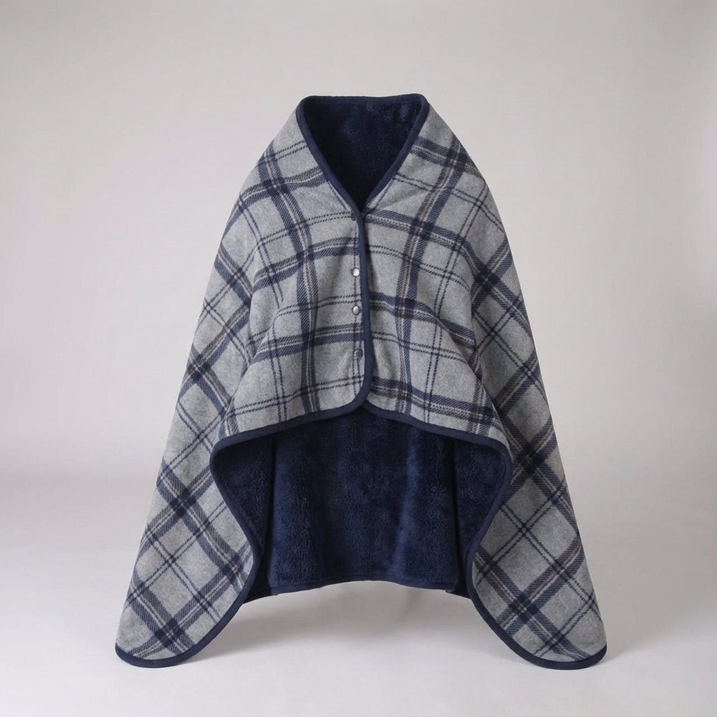 Nordspur | Cozara Wearable Plaid Throw Shawl