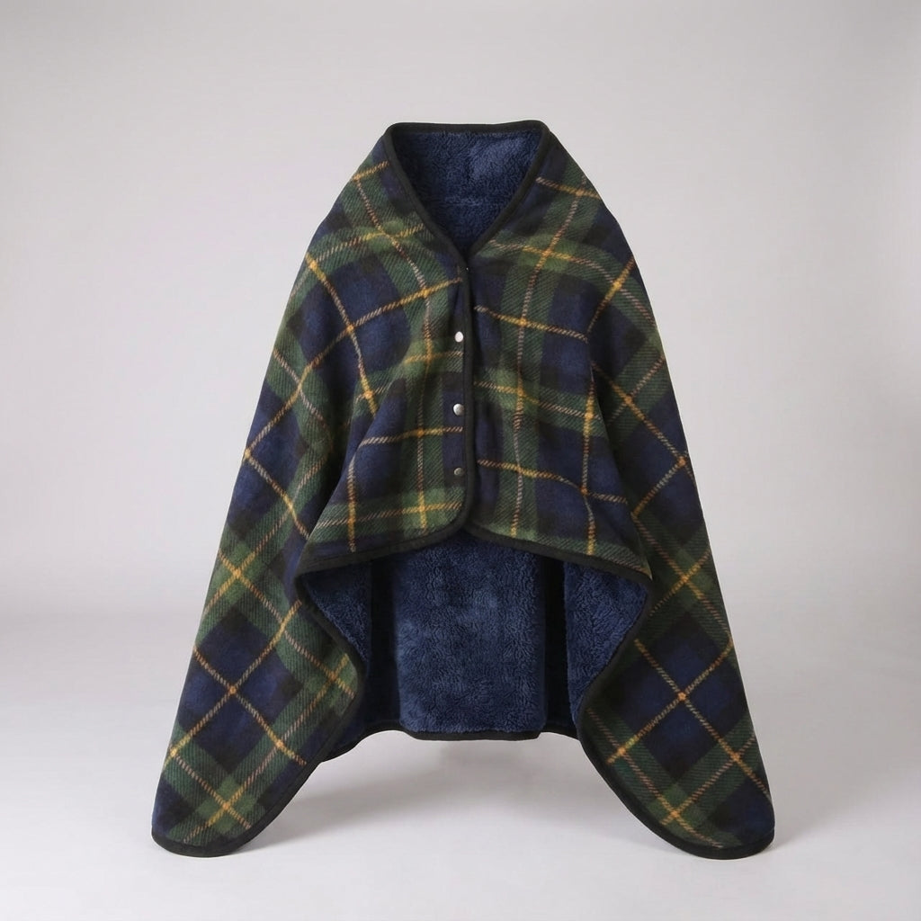 Nordspur | Cozara Wearable Plaid Throw Shawl