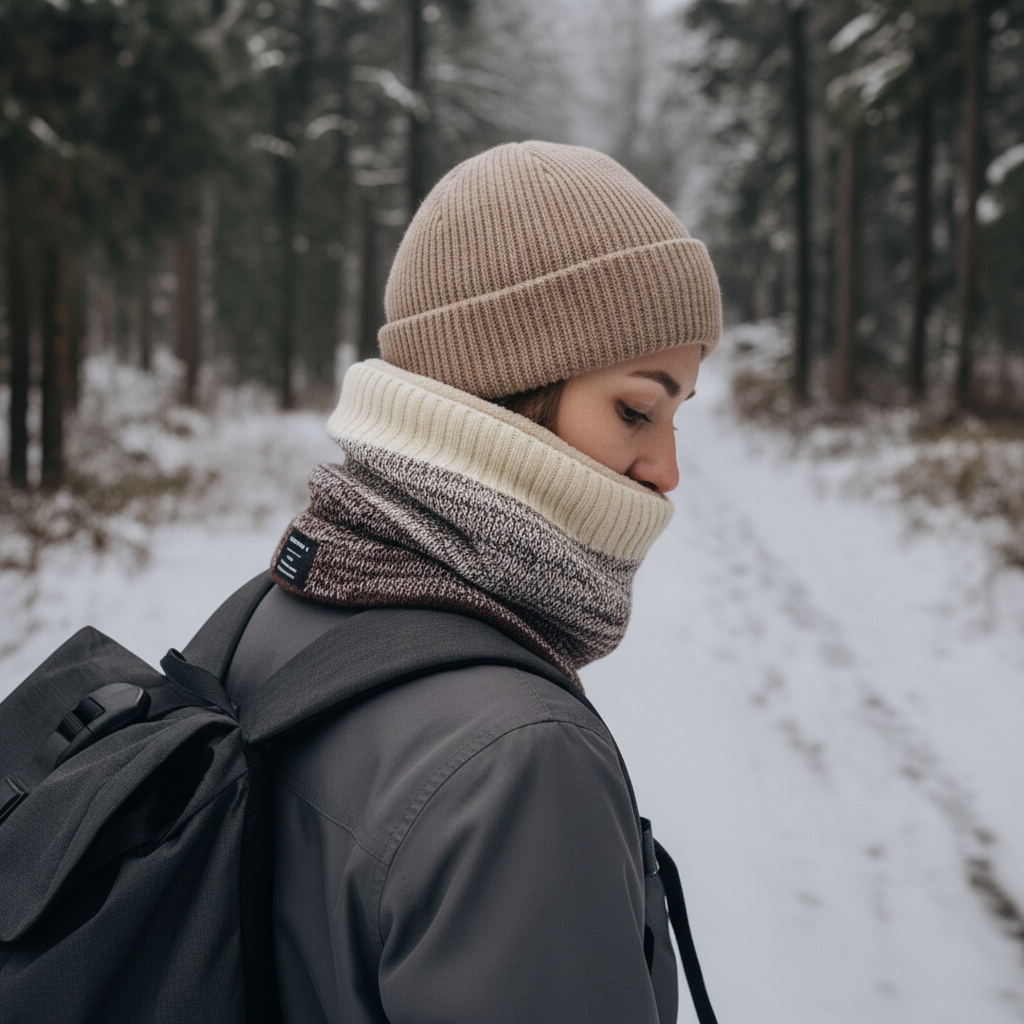 Nordspur | Double Layer Knit Cowl