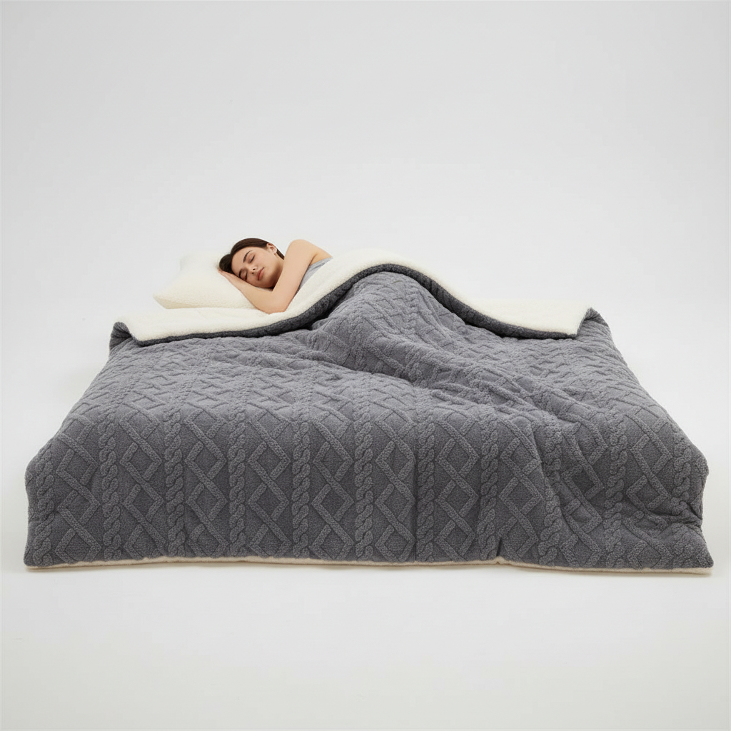 Nordspur | Double Sided Velvet Quilt