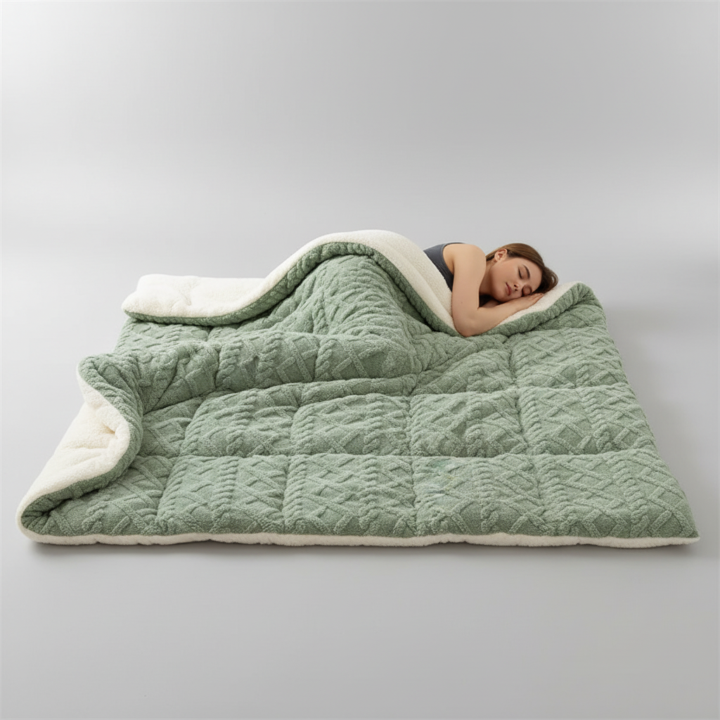 Nordspur | Double Sided Velvet Quilt