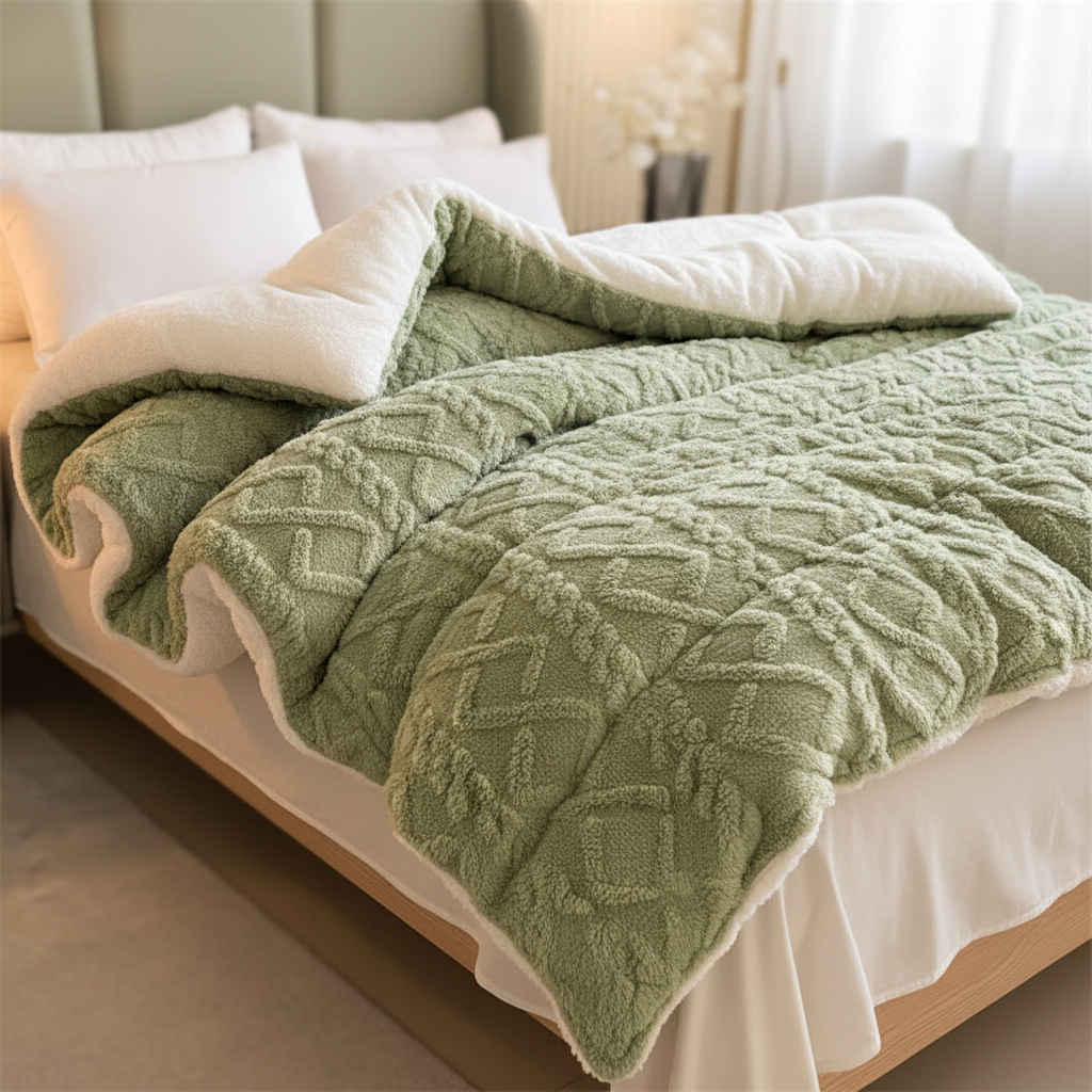 Nordspur | Double Sided Velvet Quilt