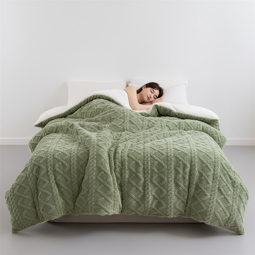 Nordspur | Double Sided Velvet Quilt