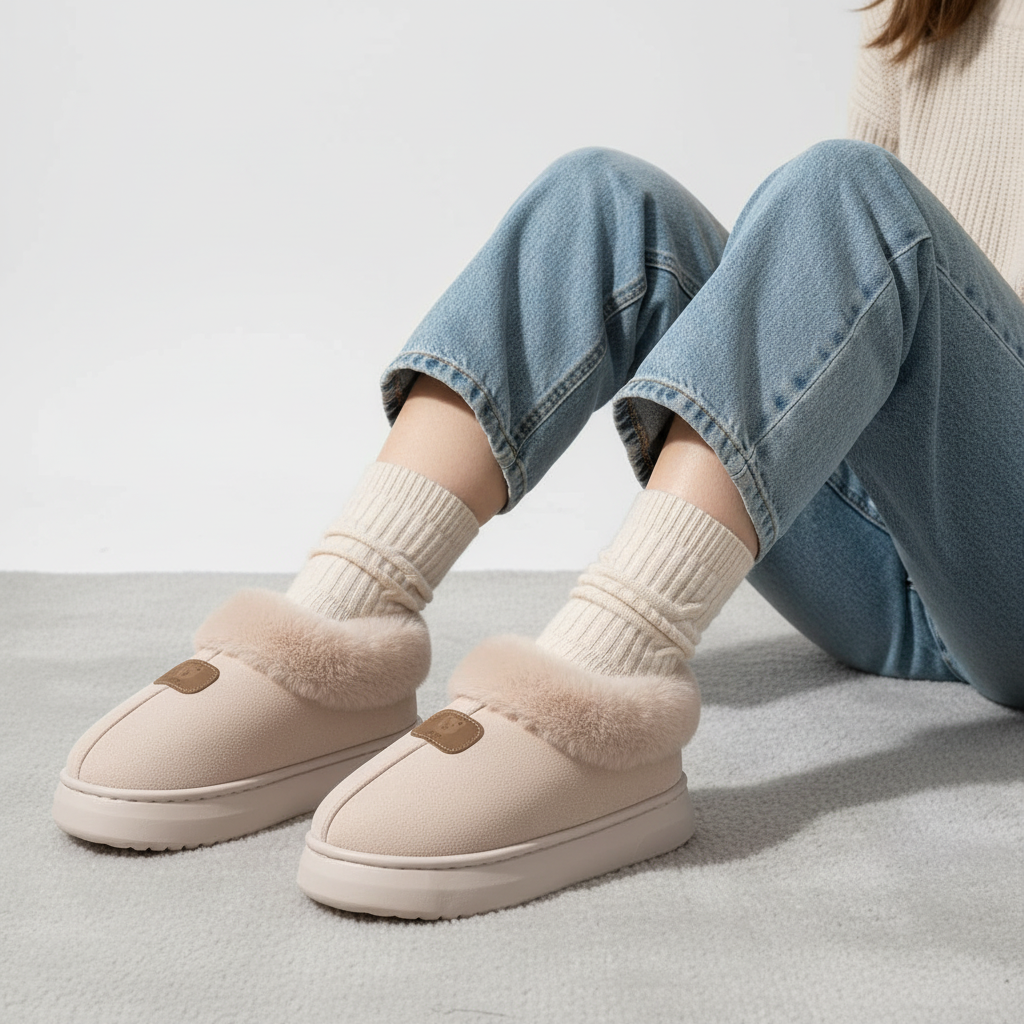 Nordspur | Fleece Lined Ankle Slippers