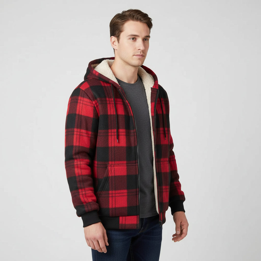 Nordspur | Fleece Lined Hooded Jacket