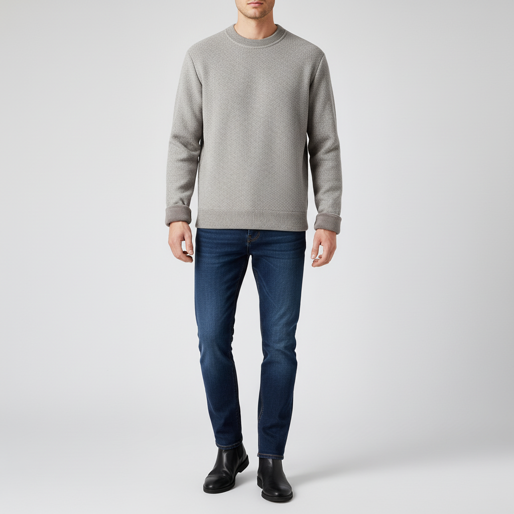 Nordspur | Fleece Lined Pullover Sweater