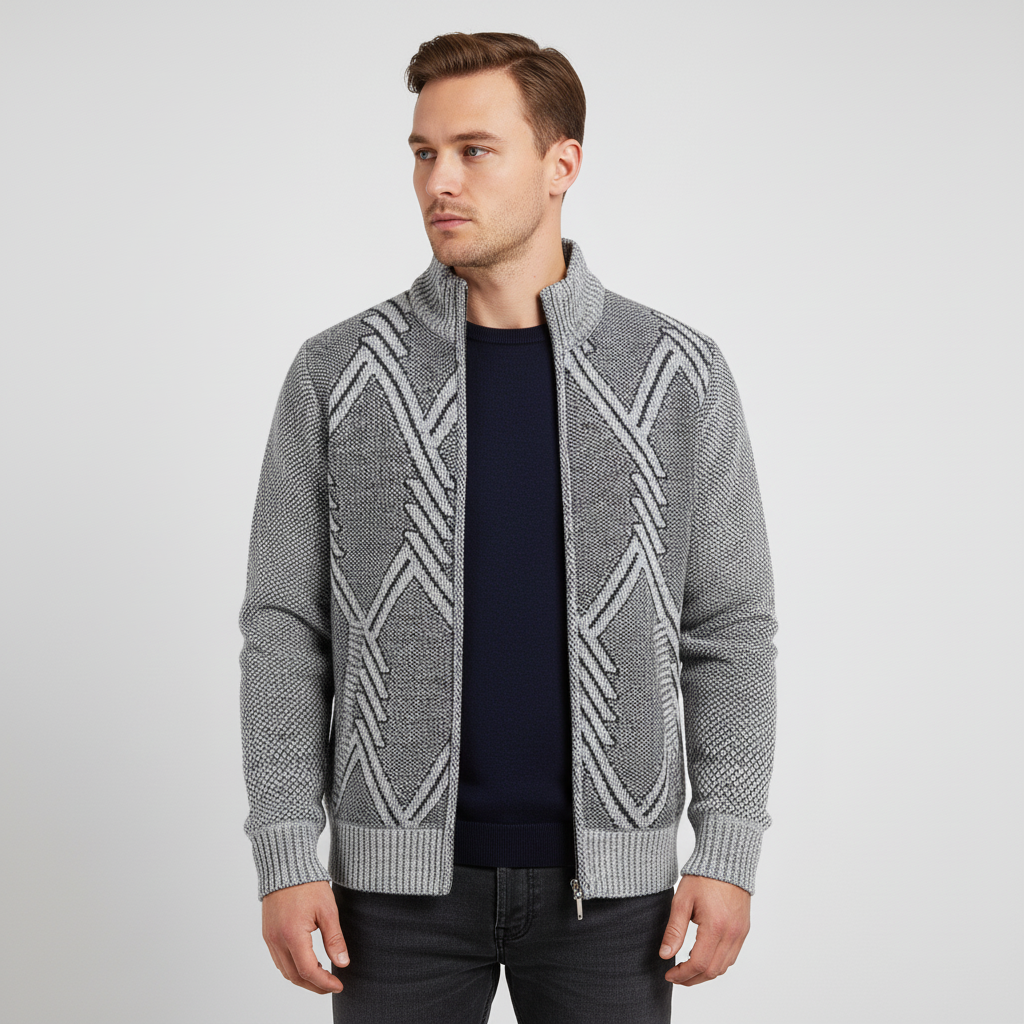 Nordspur | Full Zip Knit Cardigan