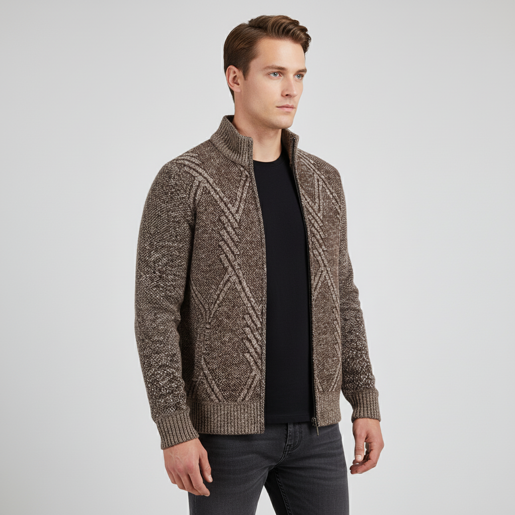 Nordspur | Full Zip Knit Cardigan