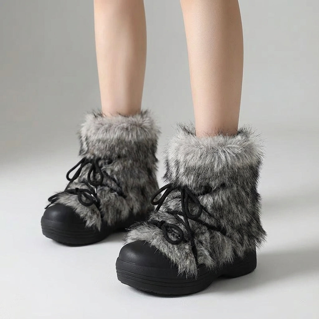 Nordspur | Furavelle Ankle Platform Snow Boots