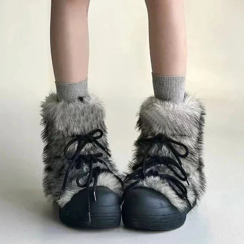 Nordspur | Furavelle Ankle Platform Snow Boots