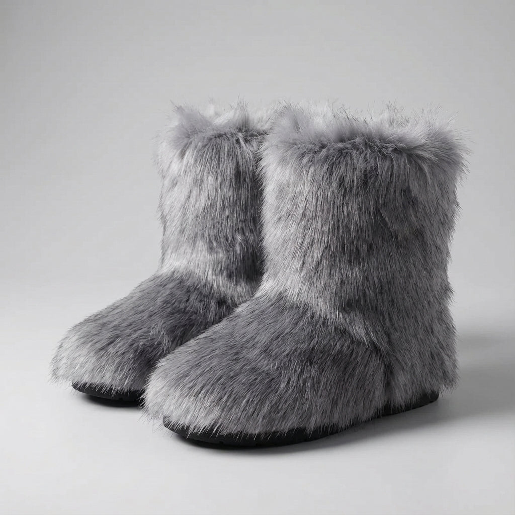 Nordspur | Furrique Mid Calf Fluffy Boots