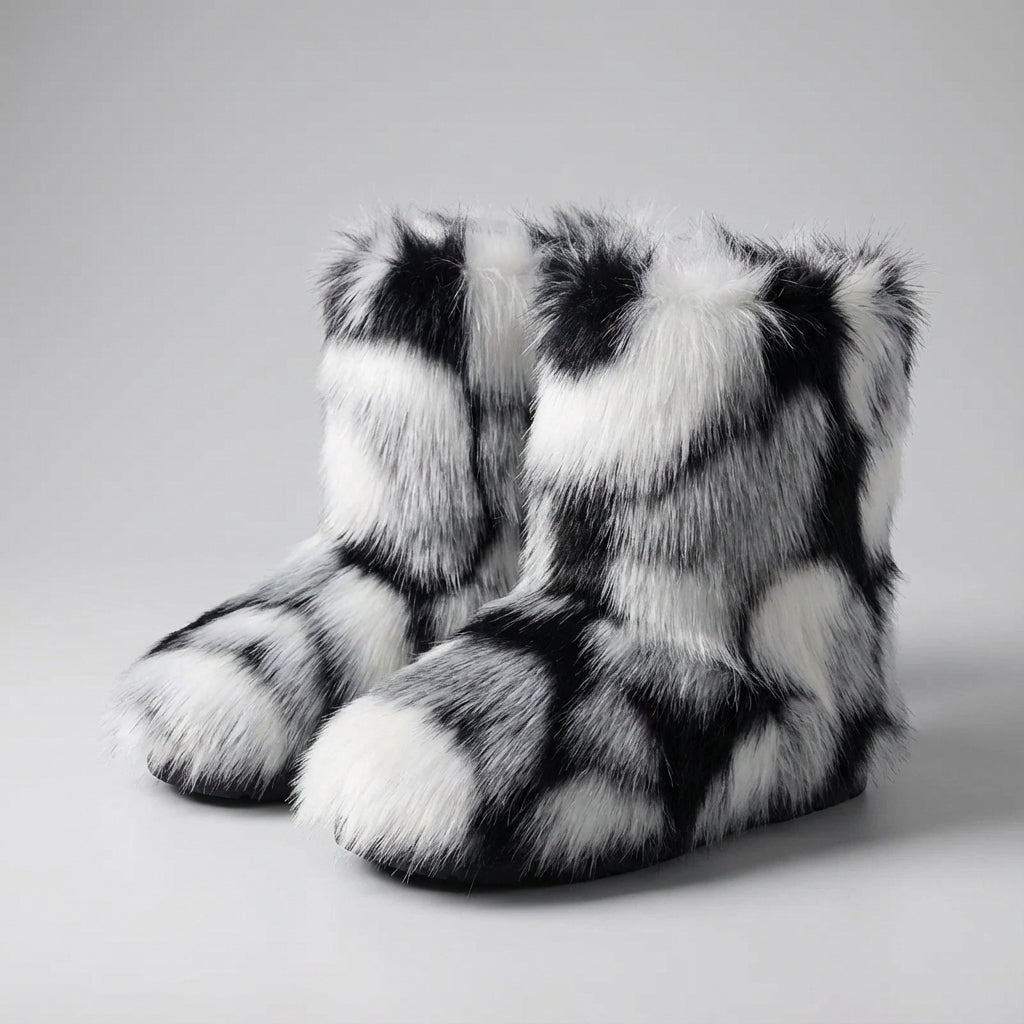 Nordspur | Furrique Mid Calf Fluffy Boots