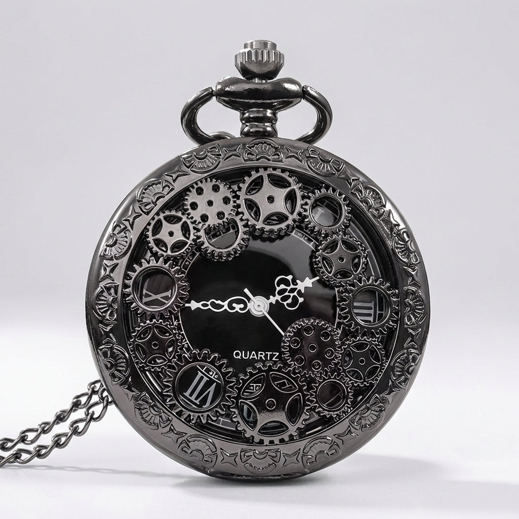 Nordspur | Gearhaven Steampunk Hollow Pocket Pendant