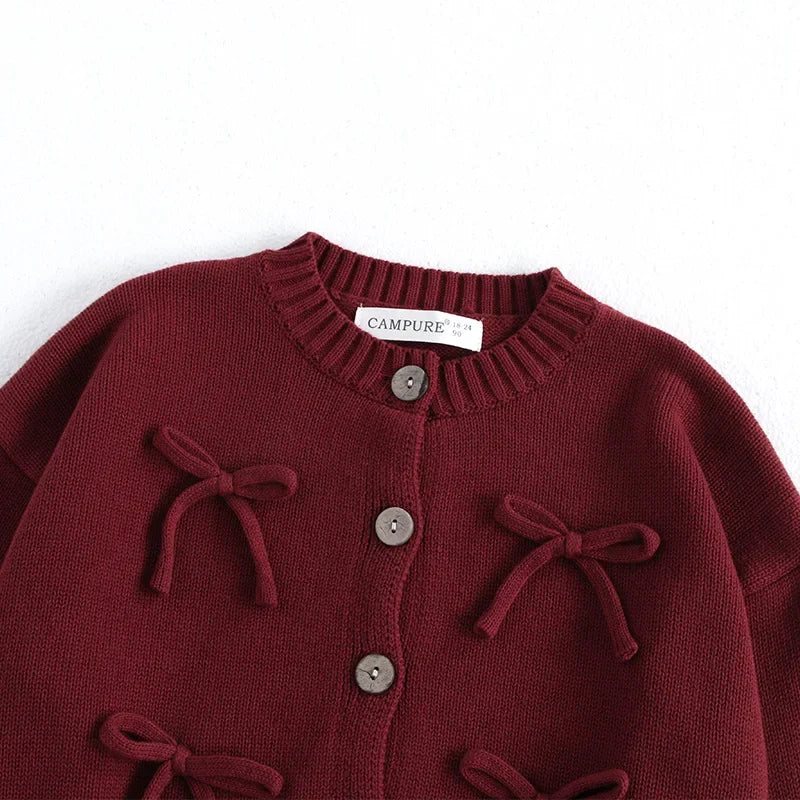 Nordspur | Girls Knitted Button Cardigan