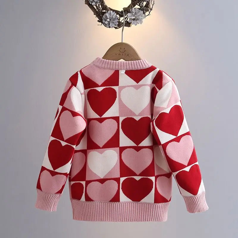 Nordspur | Girls Knitted Crewneck Sweater