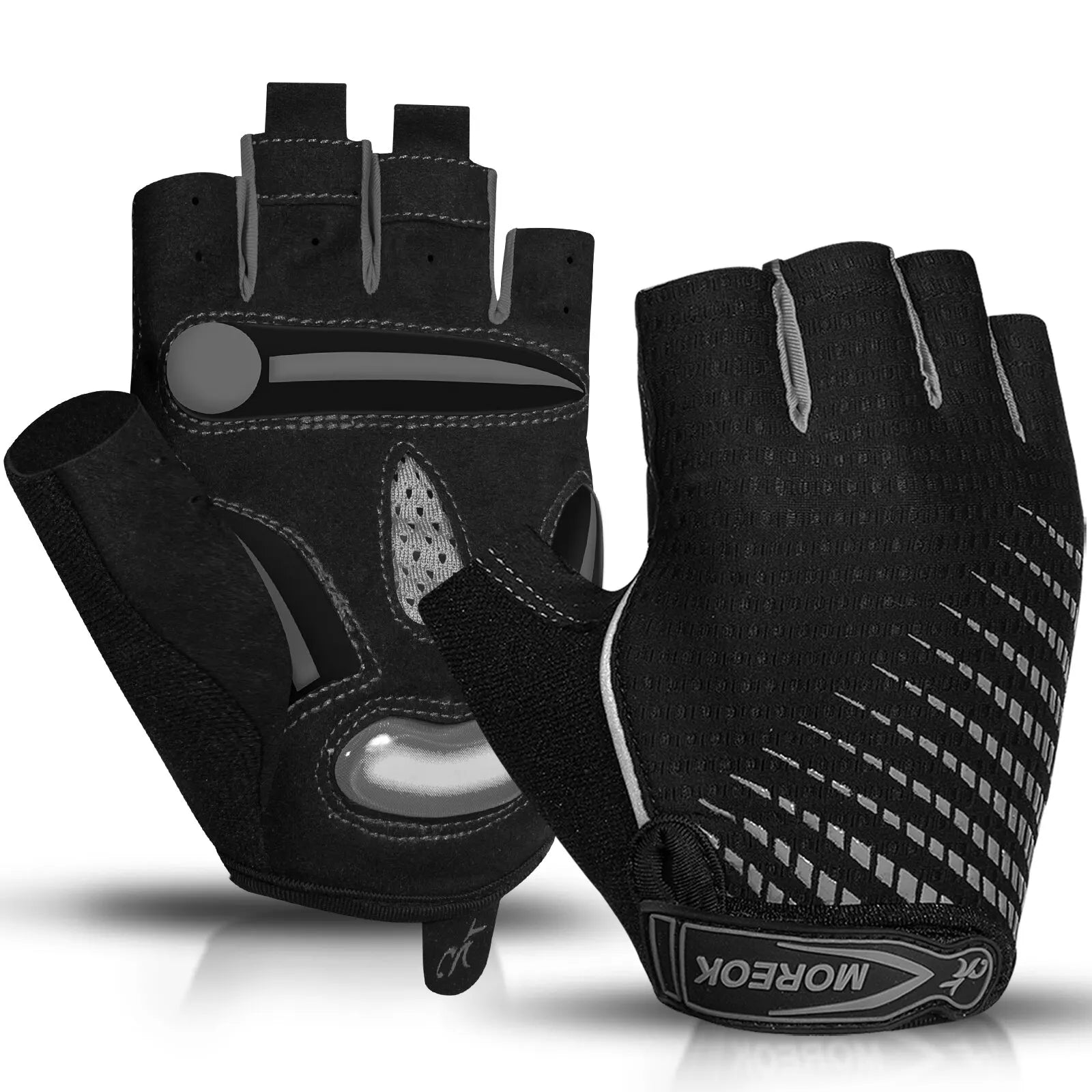 Nordspur | Half Finger Gel Padded Gloves