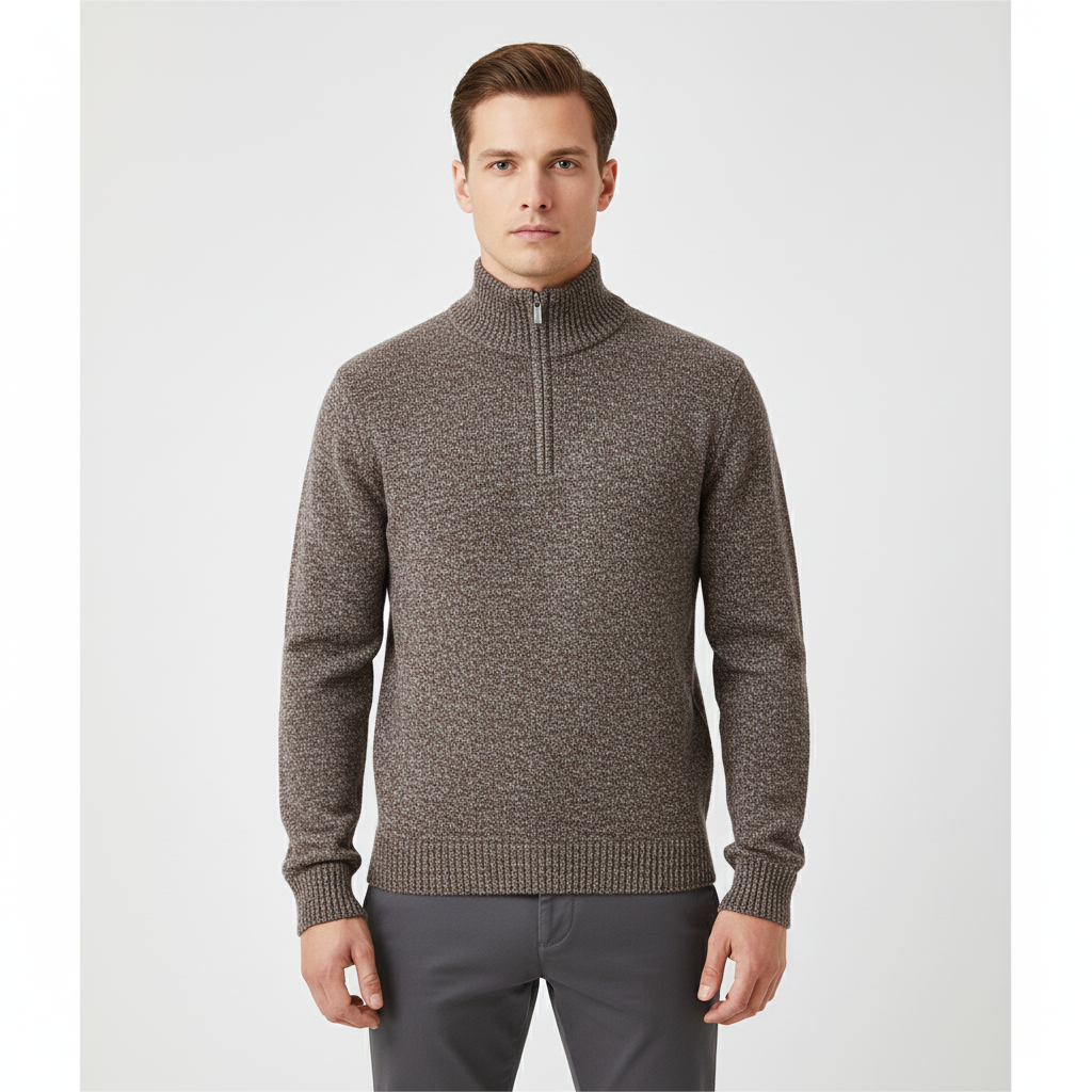 Nordspur | Half Zipper Turtleneck Pullover