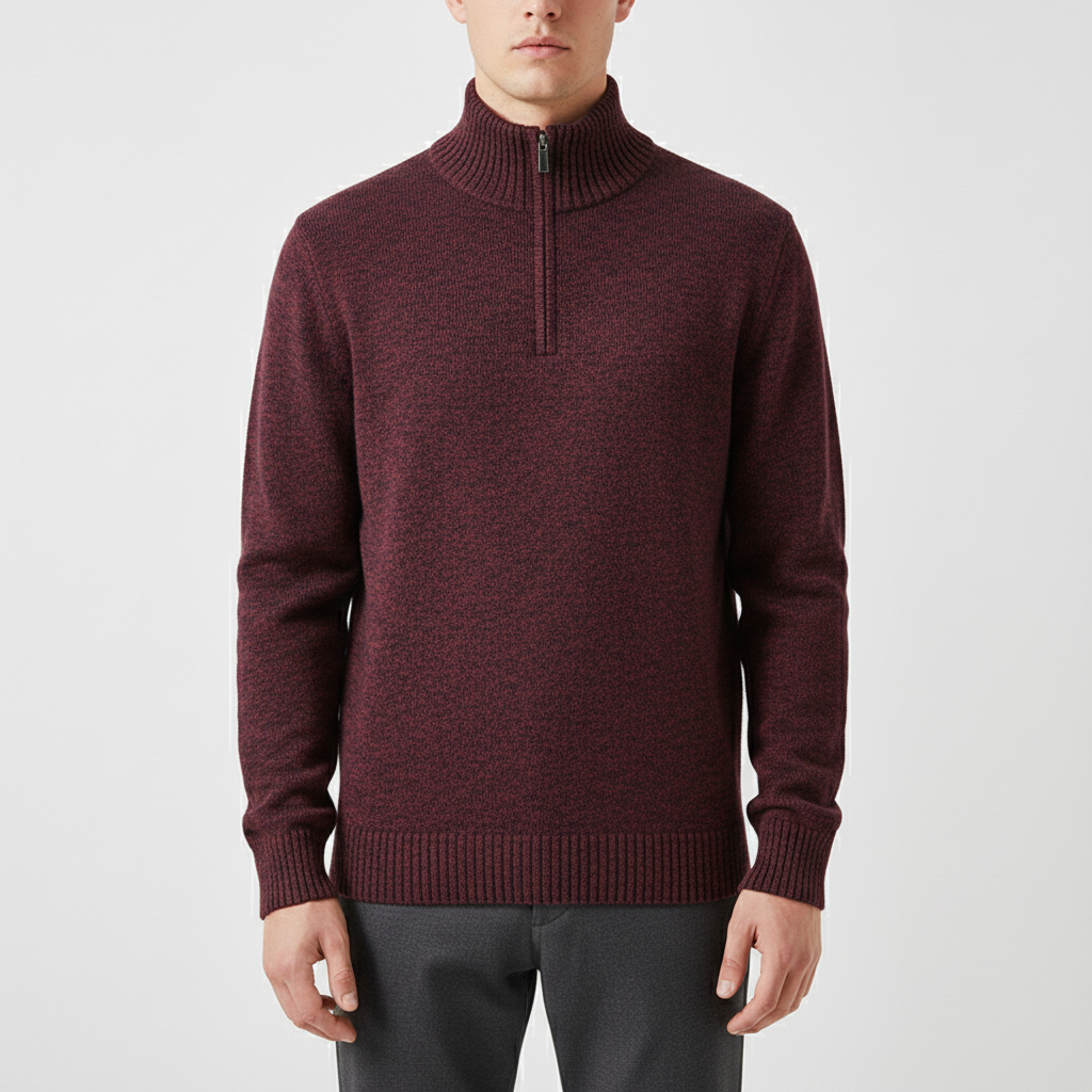 Nordspur | Half Zipper Turtleneck Pullover
