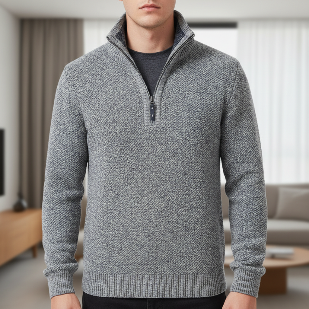 Nordspur | Half Zipper Turtleneck Pullover