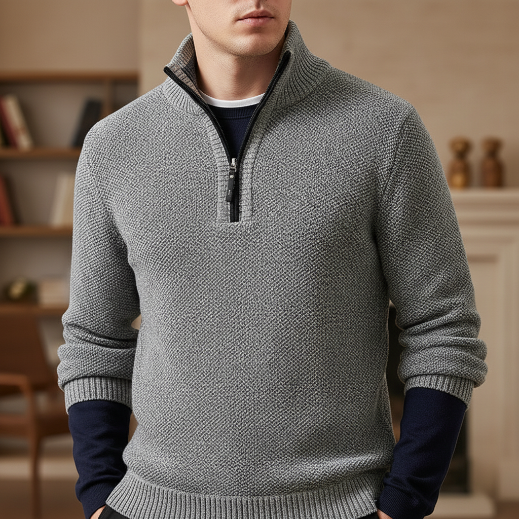 Nordspur | Half Zipper Turtleneck Pullover