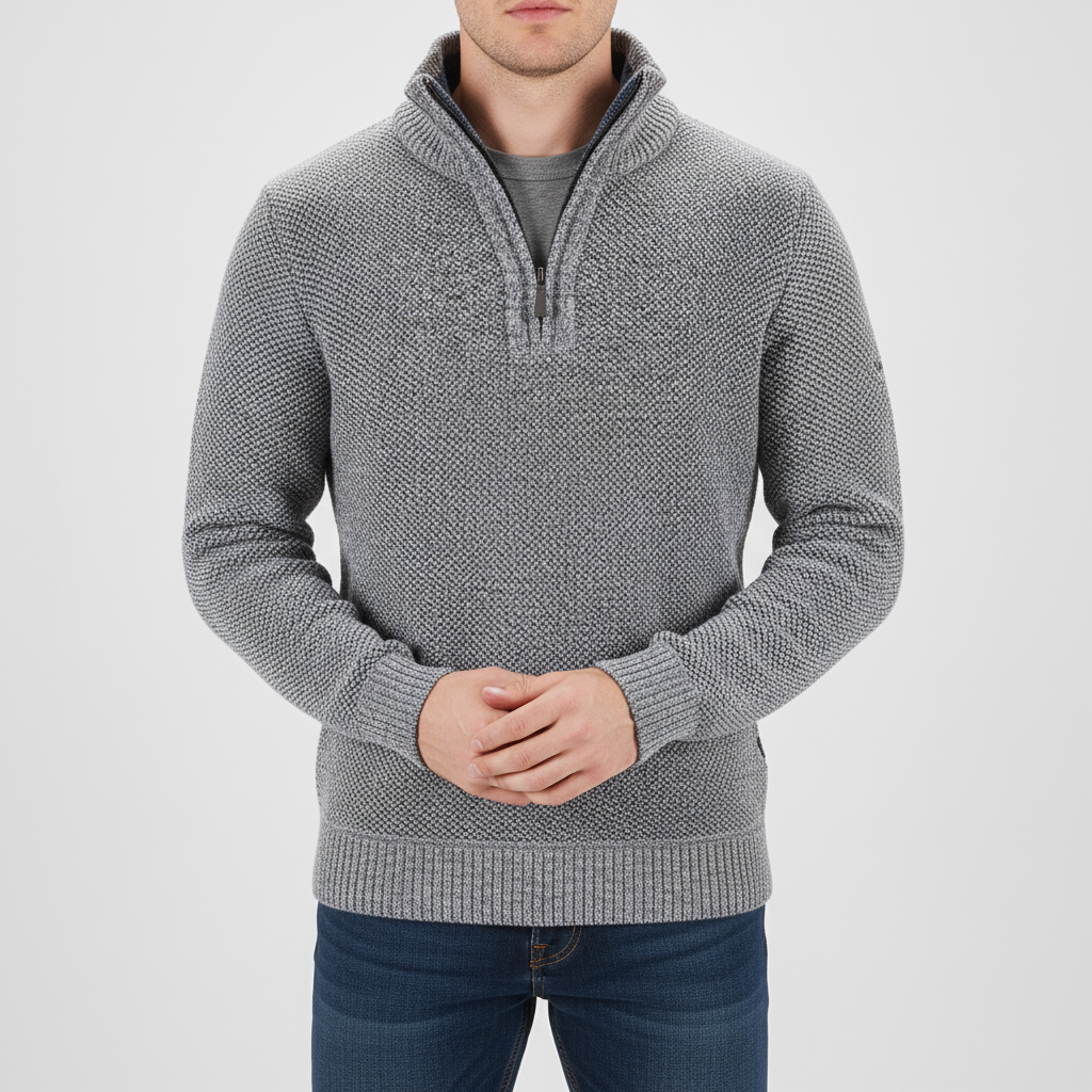 Nordspur | Half Zipper Turtleneck Pullover