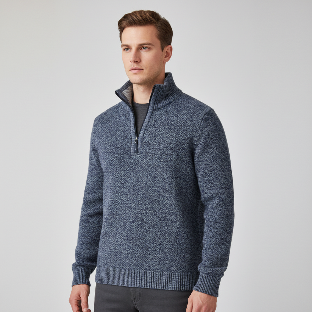 Nordspur | Half Zipper Turtleneck Pullover