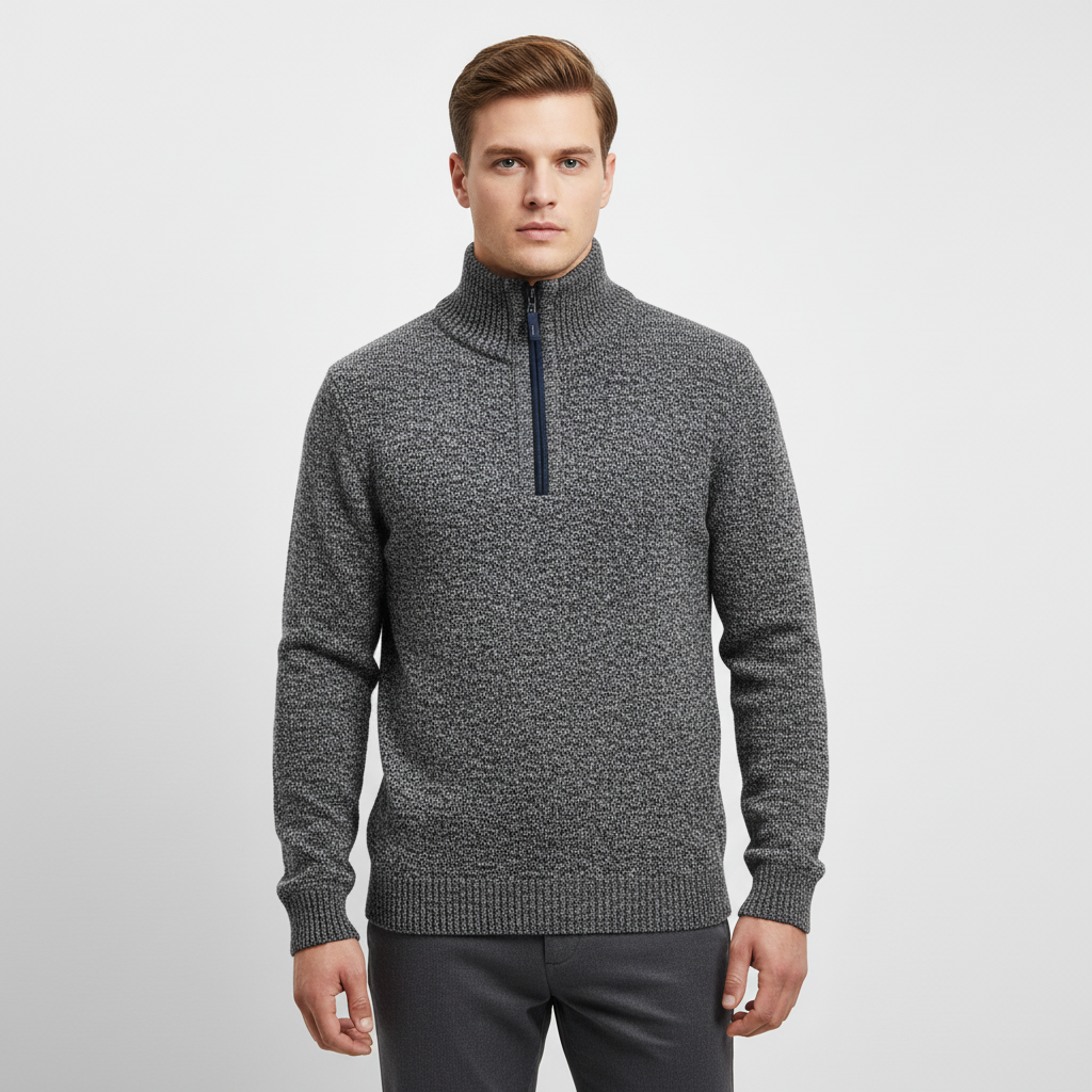 Nordspur | Half Zipper Turtleneck Pullover