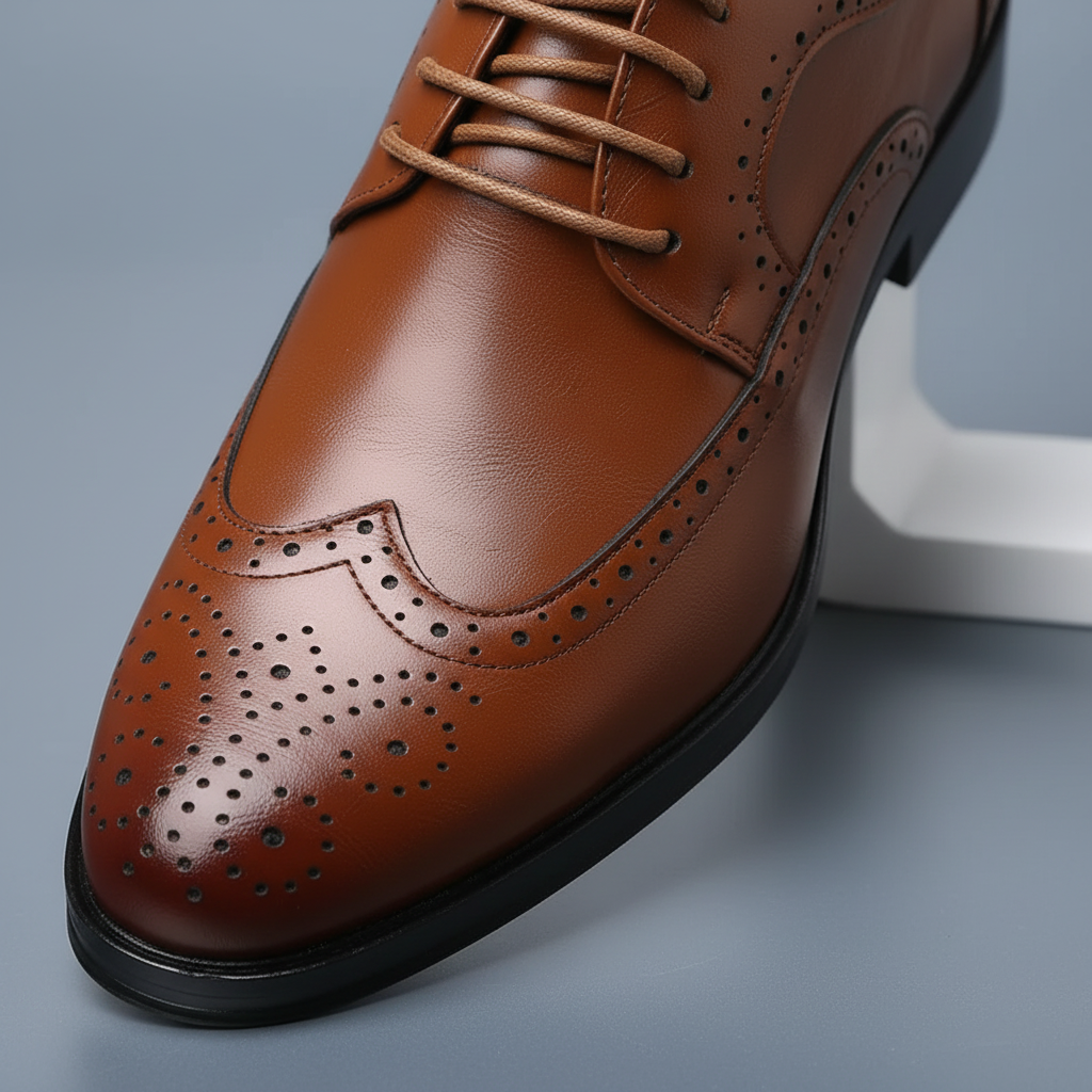 Nordspur | Handcrafted Calfskin Brogue Oxford