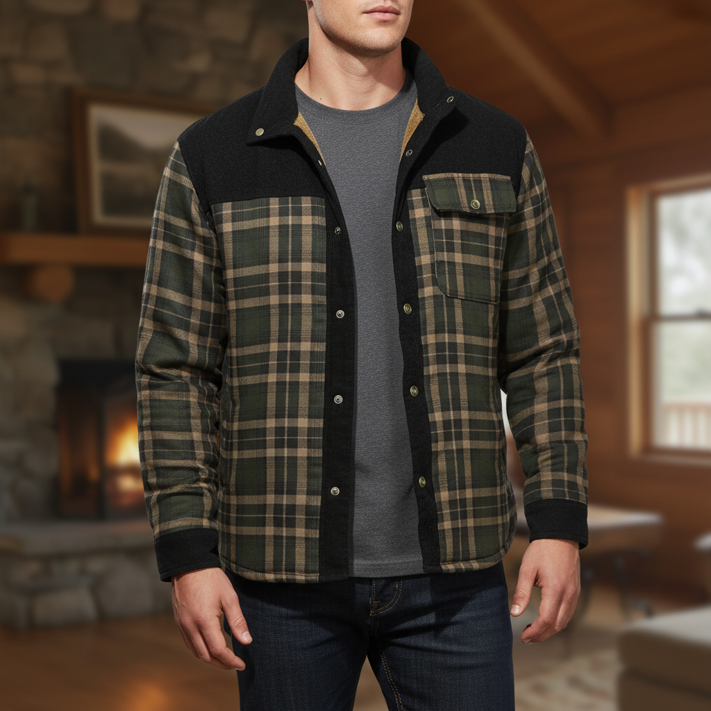 Nordspur | Insulated Flannel Shirt Jacket